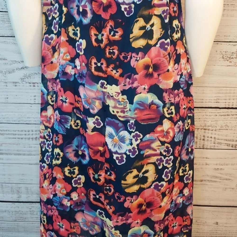 Smart Set Multicolor Floral DRESS - Picture 14 of 16